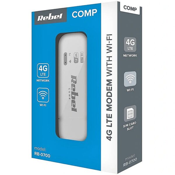 Rebel 4G Modem (White) RB-0700 5901890076258