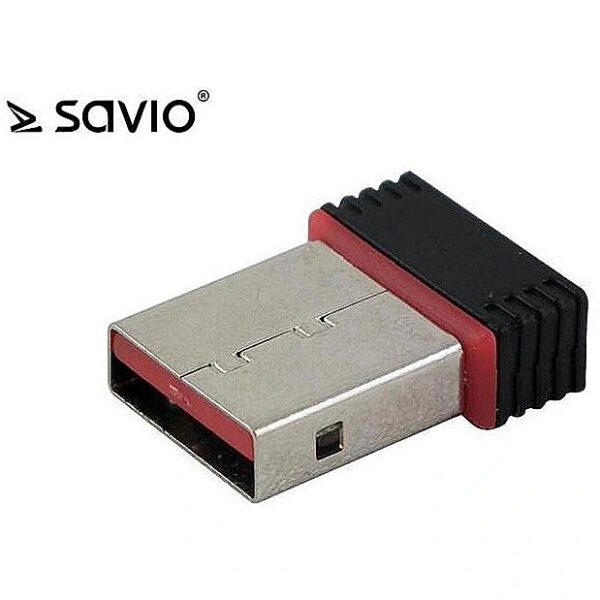 Savio CL-43 Wireless Wi-Fi Adapter (USB 2.0