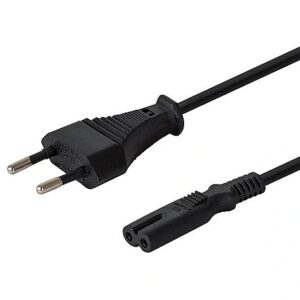 Savio Power cable 2pin (M) 3m CL-105 Black CL-105 5901986043379