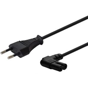 Savio CL-144 Power cable Black 3 m angled CL-144 5901986046141