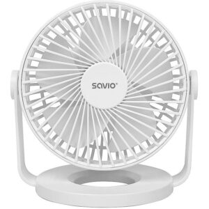 Savio USB desk fan AD-01 WHIT SAVAD-01 WHITE 5901986049104