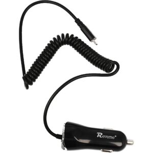 Reverse CC-21 Universal 2.1A Micro USB Cable 1.2m Car Charger For GPS / Mobile Phone / Tablet Black CC-21 5902537015500