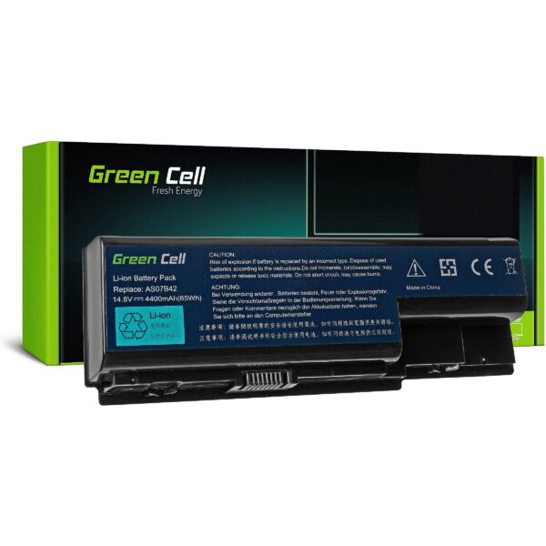 Green Cell Battery AS07B32 AS07B42 AS07B52 AS07B72 14.8V for Acer Aspire 7220G 7520G 7535G 7540G 7720G AC05 5902701410070