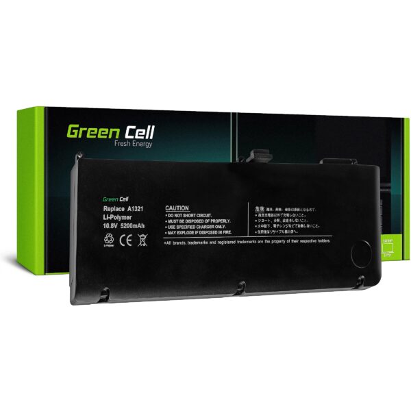 Green Cell Battery A1321 for Apple MacBook Pro 15 A1286 ( Early  2009