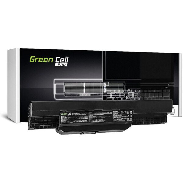 Green Cell PRO do Asus A43 A53 K43 K53 X43 A32-K53 A42-K53 11.1V 5200mAh AS04PRO 5902701411800