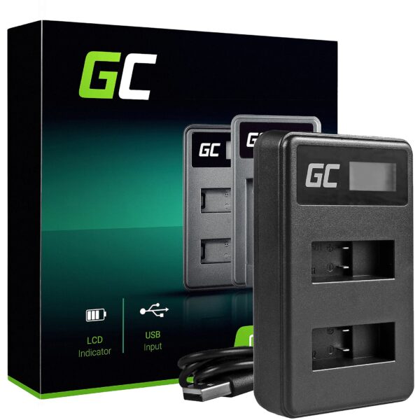 Green Cell Charger AHBBP-501 for GoPro AHDBT-501