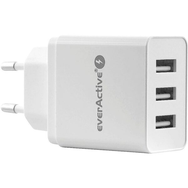 everActive PHONE CHARGER 3X USB 3