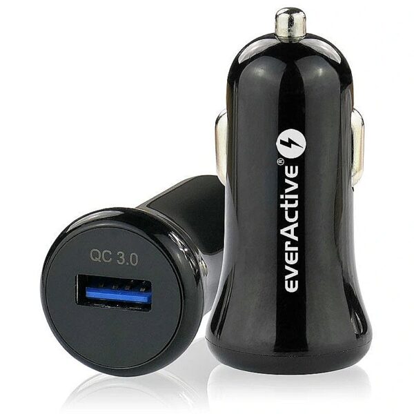 everActive CAR CHARGER CC-10 USB Q UICK CHARGE 3.0 18W CC-10 5903205772251