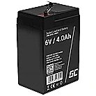 Green Cell Battery AGM 6V 4.0 Ah AGM15 5903317223955