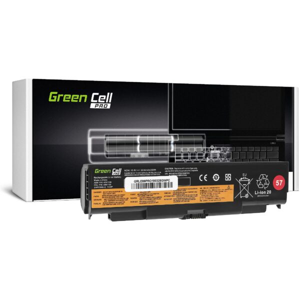 Green Cell PRO do Lenovo ThinkPad T440p T540p W540 W541 L440 L540 LE89PRO 5903317225546