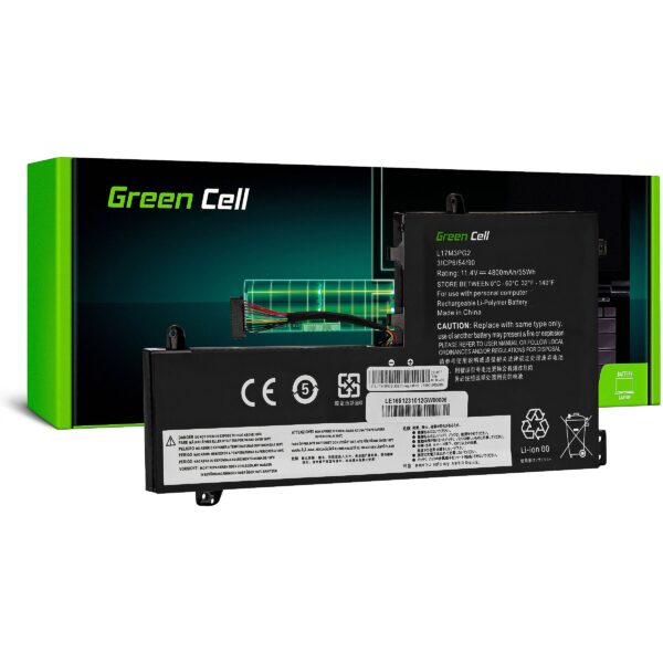 Green Cell Battery L17C3PG1 L17L3PG1 L17M3PG2 L17M3PG3 for Lenovo Legion Y530-15ICH Y540-15IRH LE165 5904326374218