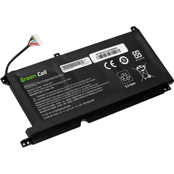 Green Cell PG03XL Battery L48495-005 for HP Pavilion 15-EC 15-EC0017NW 15-EC1087NW 15-EC2504NW 15-DK 15-DK2315NW 16-A 16-A0007NW HP188 5904326374249