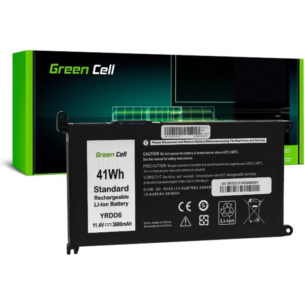 Green Cell Battery YRDD6 1VX1H to Dell Vostro 5490 5590 5481 Inspiron 5481 5482 DE156 5904326374294