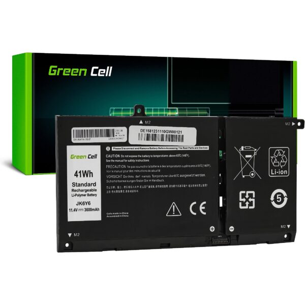 Green Cell Battery YRDD6 1VX1H to Dell Latitude 3510 Inspiron 5501 5301 5505 5401 5402 5502 DE158 5904326374324