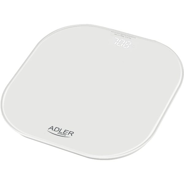 Adler Bathroom Scale | AD 8188 | Maximum weight (capacity) 180 kg | Accuracy 100 g | White AD 8188 5905575903464