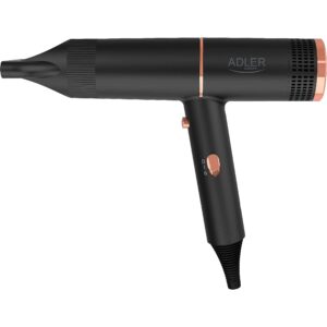 Adler Hair Dryer | AD 2278 | 1400 W | Number of temperature settings 2 | Ionic function | Black AD 2278 5905575904201