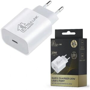 ExtraLink Smart Life Fast Charger 20W | Ładowarka | USB-C CHARESL03 5906168630453