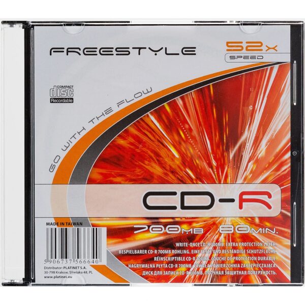 Omega Freestyle CD-R 700MB 52x slim 56664 5906737566640