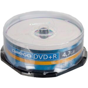 Omega DVD+R 4.7GB 16x 25pcs spindle 56820 5906737568200