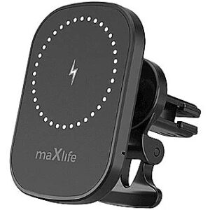 Maxlife MXCH-16 Magnetic Car Holder + Wireless Charging 15W MXCH-16 5907457744059