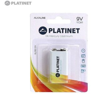 Platinet Krona 9V 1 Cell Alkaline 6LR61 / 6LF22 / MN1604 Battery PMBL6LR61B 5907595437349