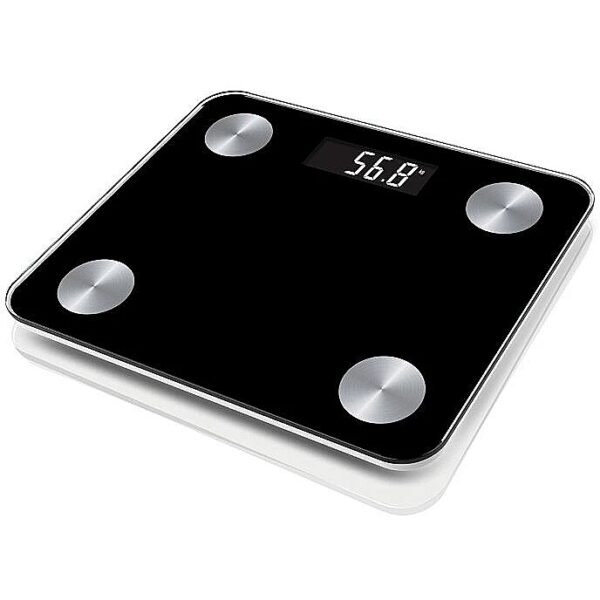 Platinet PBSBTB Smart Body Scale / Bluetooth / App / Graphics / Black PBSBTB 5907595448383