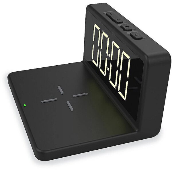 Platinet alarm clock + wireless charger 5W (45101) 45101 5907595451017