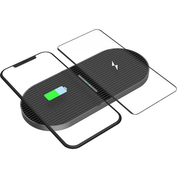 Platinet wireless charger 2x10W PWCDB 45522 5907595455220