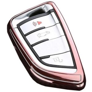 Dux Ducis Car Key Silicone Case For Volkswagen Golf Rose Gold DUX-CKC-VWG-RG 6934913085523