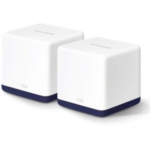 Mercusys AC1900 Whole Home Mesh Wi-Fi System Halo H50G (2-Pack) 802.11ac