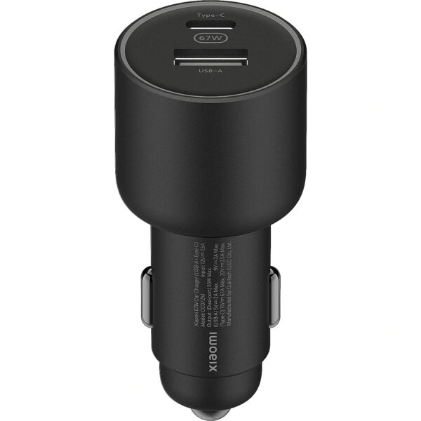 Xiaomi 67W Car Charger USB-A + Type-C 43907 6941812704226