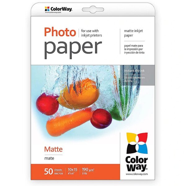 ColorWay Matte Photo Paper