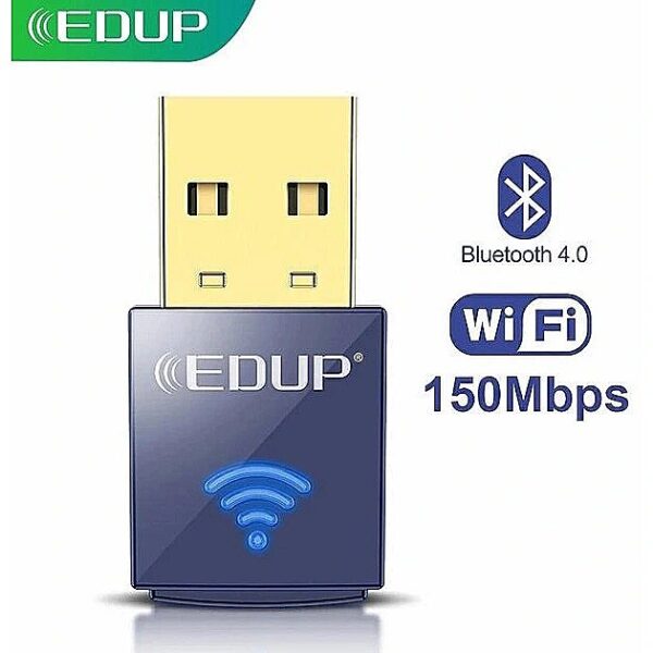 EDUP EP-N8568 USB-adapter WiFi 150Mbps + Bluetooth 4.0 / RTL8723BU EP-N8568 6955690005023