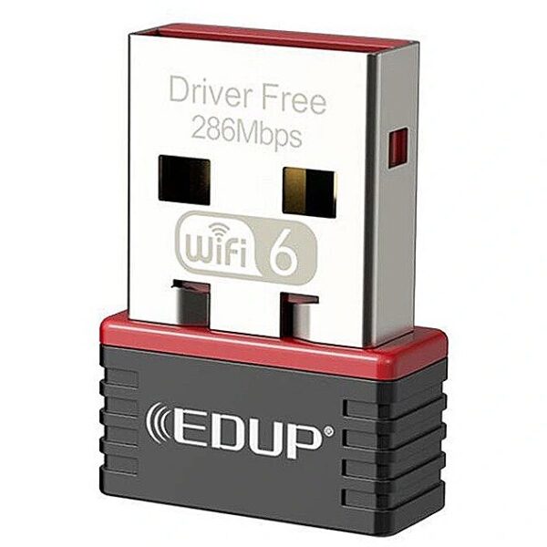 EDUP EP-AX300 Nano USB-adapter WiFi 6 286Mbps / 802.11ax / ALC8800 EP-AX300 6955690008789