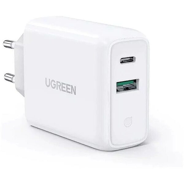 Ugreen 36W Dual Port Ladegerät USB-A/USB-C 60468 6957303864683