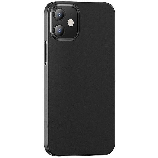 USAMS Gentle Series Ultra Thin Polypropylene Back Case for Apple iPhone 12 Pro Max  Black IP12PMQR01 6958444924588