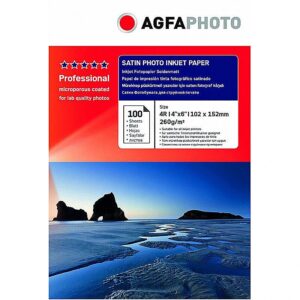 AgfaPhoto photo paper 10x15 Professional Satin 260g 100 sheets AP260100A6SN 6970066960171