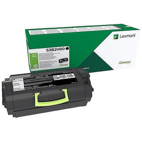 Lexmark Toner MS817/8dn 25K BK return 53B2H00 53B2H00 734646645294