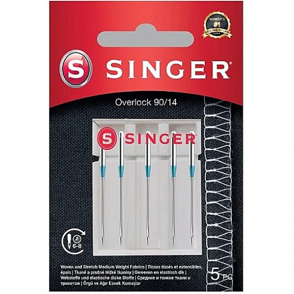 Singer Leather Needle 90/14 5PK