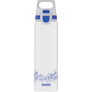 Sigg drinking bottle Total Clear One MyPlanet "Blue" 0.75L (transparent/dark blue