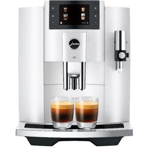 Jura E8 Piano White (EC) Coffee Machine E8 Piano White (EC) 7610917155859