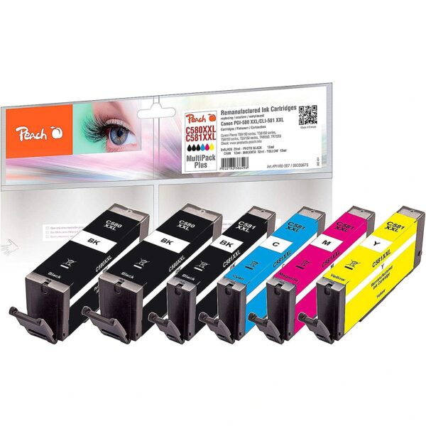 Peach ink MP Plus 580XXL / 581XXL Canon PI100-397 7640182386498