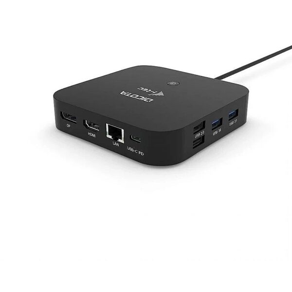 Dicota USB-C 11-in-1 5K HDMI/D P PD 100W D31949 7640186417044