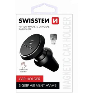 Swissten S-Grip AV-M9 Universal Car Air Vent Holder For Devices Black SW-GRP-AVM9BK