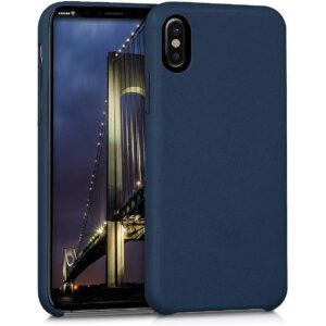 Mocco Liquid Silicone Soft Back Case for Apple iPhone 11 Pro Blue MO-LQ-APP-11PR-BL