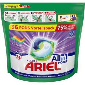 Ariel All-in-1 PODs Colour Mazgāšanas Kapsulas