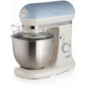 Ariete Vintage food processor 1588 (light blue/cream