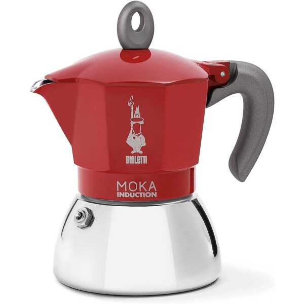 Bialetti Moka Induction Red 2 Cups red - 2 cups 0006942/NP 8006363029247