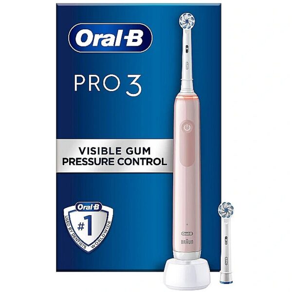 Oral-B Pro 3 3400N Sensitive Clean pink Pro 3 3400N Pink 8006540760093