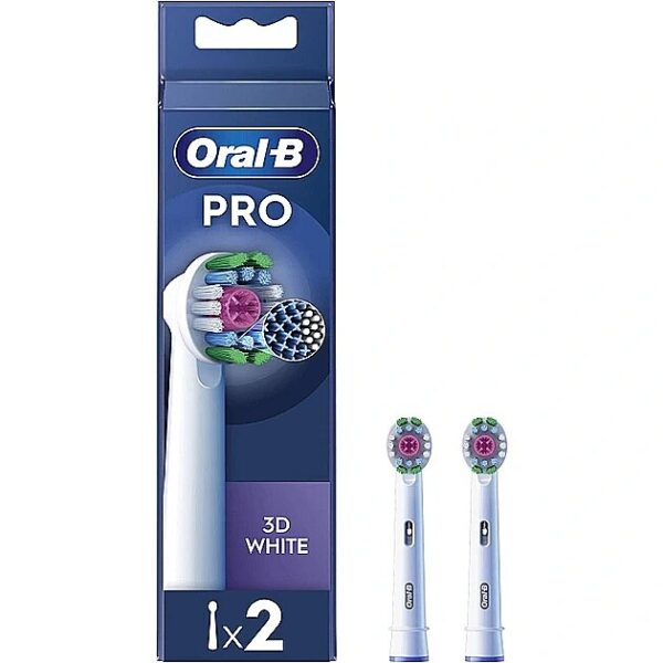 Oral-B EB18pRX 3D White 2 szt. EB18pRX 3DWhite 2 szt. 8006540847183